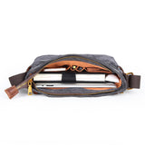2022 fashion men's and women's Vintage Canvas Leather Travel Bag single shoulder bag